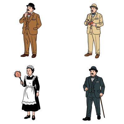 Jean michel tixier talkie walkie hercule poirot 1