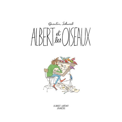 Quentin Schwab Talkie Walkie Albert et les Oiseaux couv
